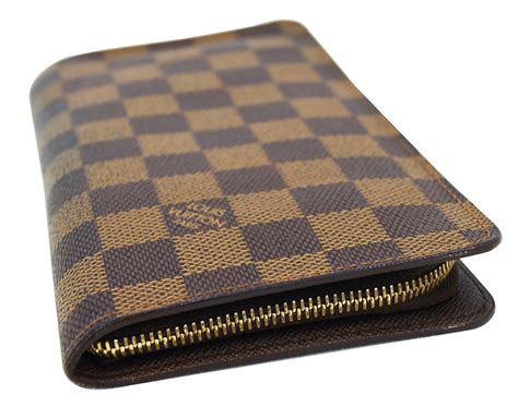 louis vuitton damier ebene long wallet